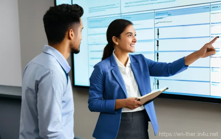 물리치료사의 실습 지도 교재 - A highly detailed, realistic image of a female physical therapy student (mid-20s, wearing profession...